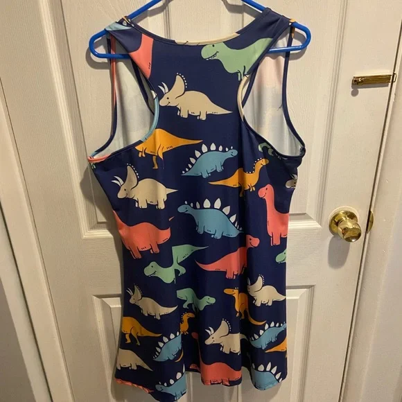 Dinosaur Tank Dress 14-16 - Picture 2 of 9